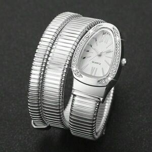 Elegant Silver Women's Quartz Watch